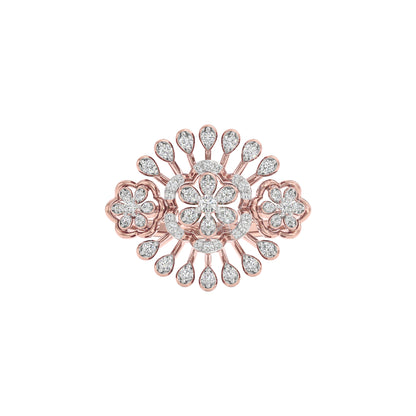 Vesper Diamond Ring 18 KT / Rose Gold / 22