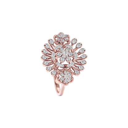 Vesper Diamond Ring 18 KT / Rose Gold / 22