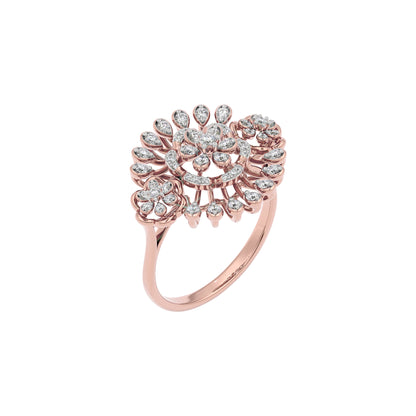Vesper Diamond Ring 18 KT / Rose Gold / 22