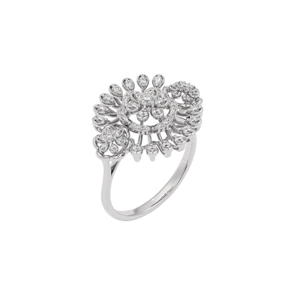 Vesper Diamond Ring 18 KT / White Gold / 22