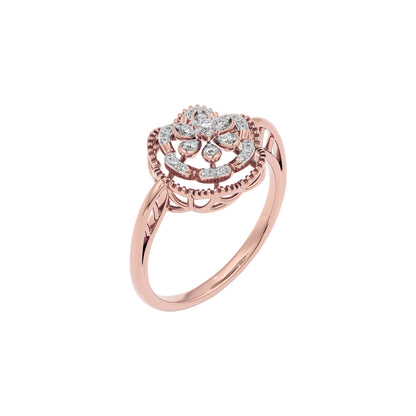Astrid Diamond Ring 18 KT / Rose Gold / 22