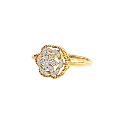 Astrid Diamond Ring 18 KT / Yellow Gold / 22
