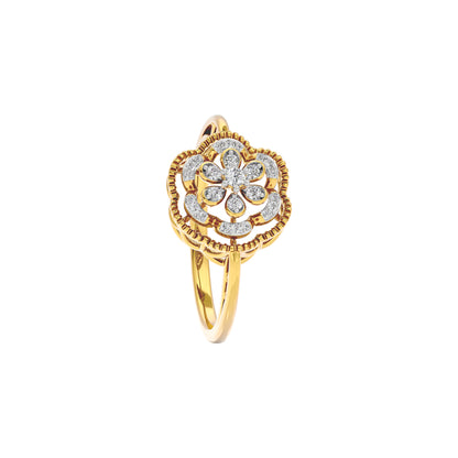 Astrid Diamond Ring 18 KT / Yellow Gold / 22