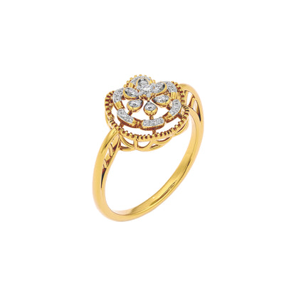 Astrid Diamond Ring 18 KT / Yellow Gold / 22