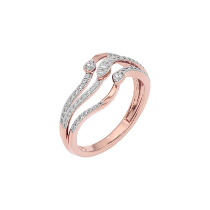 Venus Diamond Ring 18 KT / Rose Gold / 22