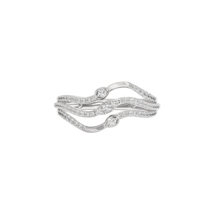 Venus Diamond Ring 18 KT / White Gold / 22