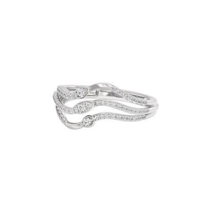 Venus Diamond Ring 18 KT / White Gold / 22