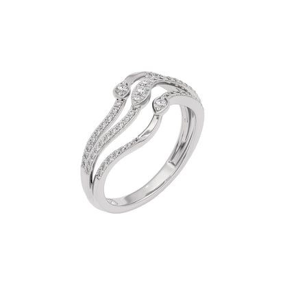 Venus Diamond Ring 18 KT / White Gold / 22
