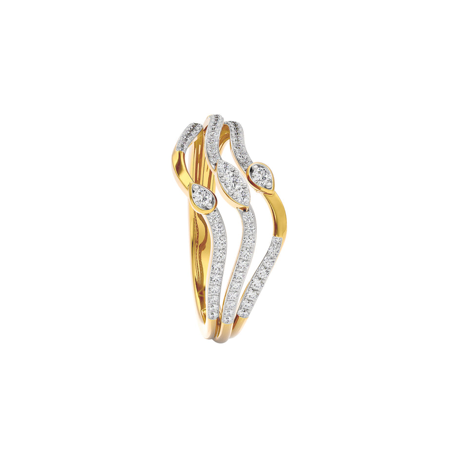 Venus Diamond Ring 18 KT / Yellow Gold / 22