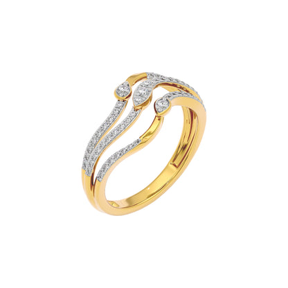Venus Diamond Ring 18 KT / Yellow Gold / 22