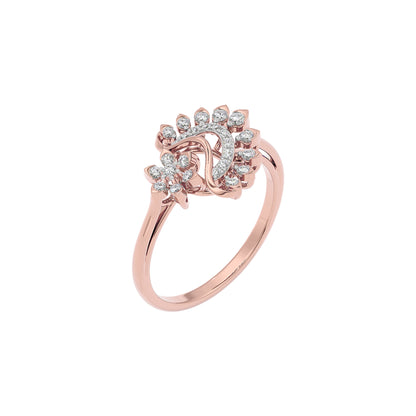 Sirius Diamond Ring 18 KT / Rose Gold / 22