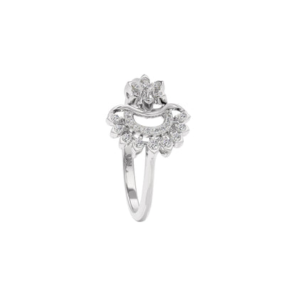 Sirius Diamond Ring 18 KT / White Gold / 22