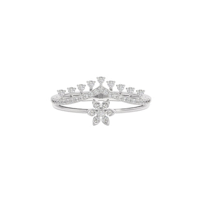 Regina Diamond Ring 18 KT / White Gold / 22