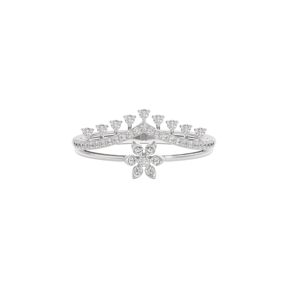 Regina Diamond Ring 18 KT / White Gold / 22