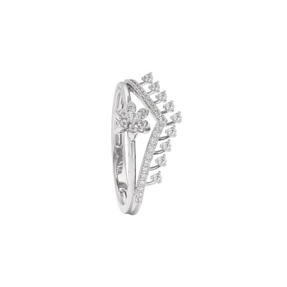 Regina Diamond Ring 18 KT / White Gold / 22