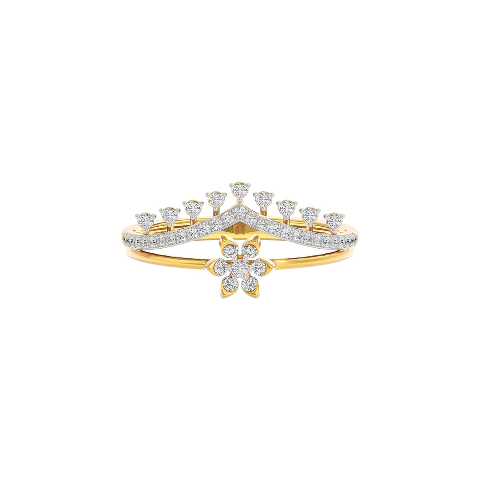 Regina Diamond Ring 18 KT / Yellow Gold / 22