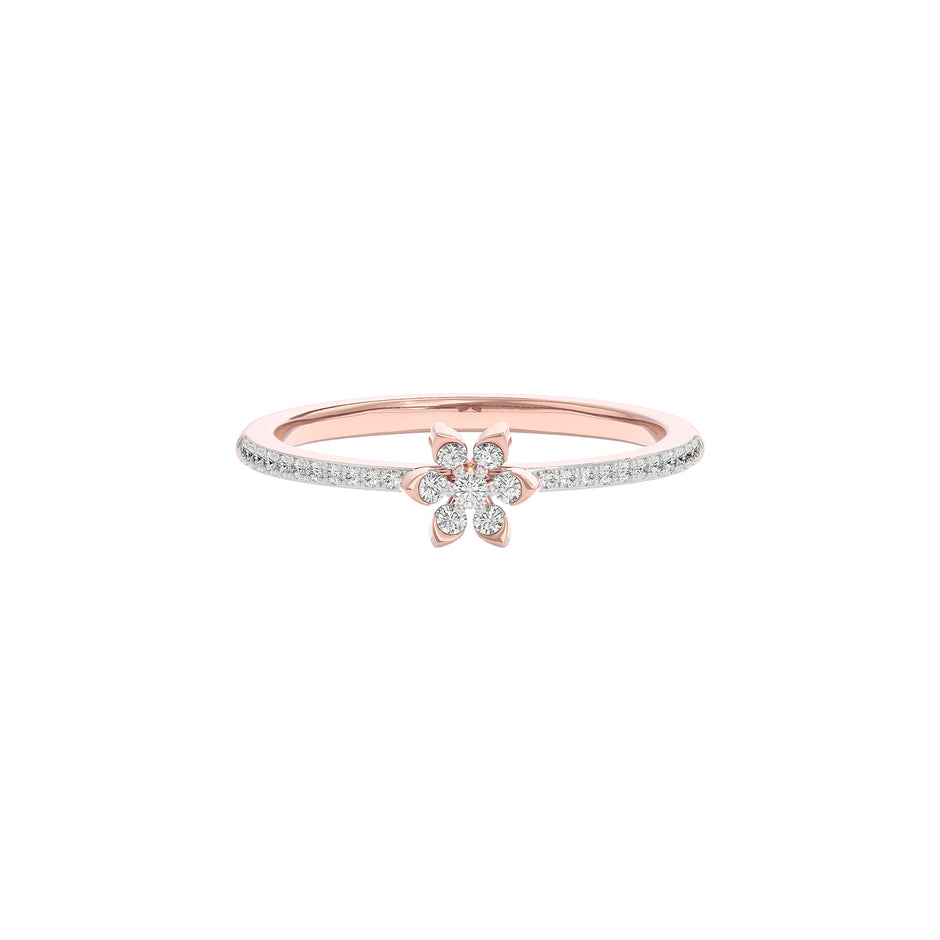 Anna Diamond Ring 18 KT / Rose Gold / 22