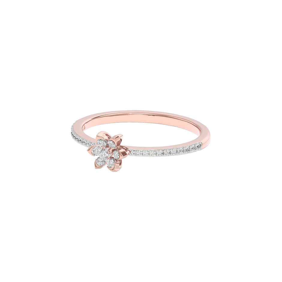 Anna Diamond Ring 18 KT / Rose Gold / 22