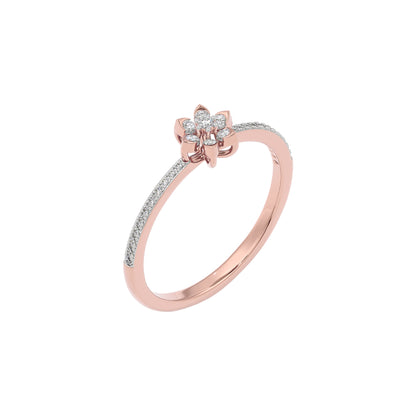 Anna Diamond Ring 18 KT / Rose Gold / 22