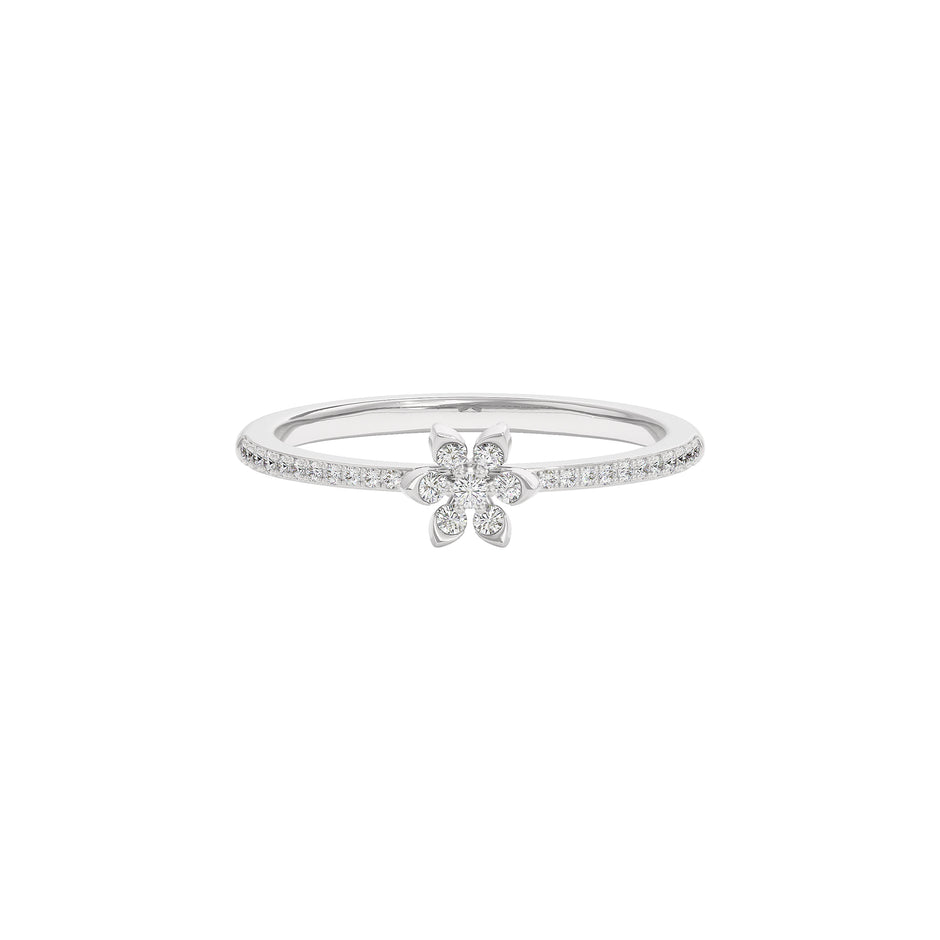 Anna Diamond Ring 18 KT / White Gold / 22