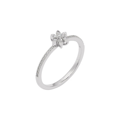 Anna Diamond Ring 18 KT / White Gold / 22