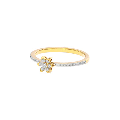 Anna Diamond Ring 18 KT / Yellow Gold / 22
