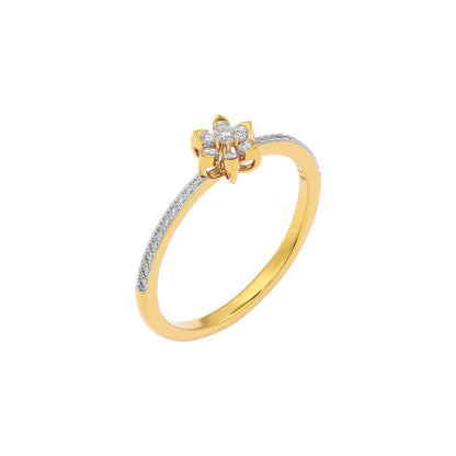 Anna Diamond Ring 18 KT / Yellow Gold / 22