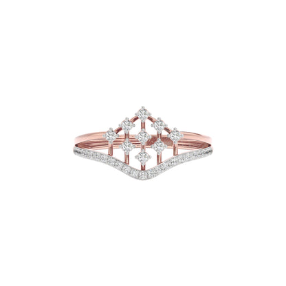 Evangelia Diamond Ring 18 KT / Rose Gold / 22