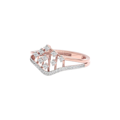 Evangelia Diamond Ring 18 KT / Rose Gold / 22