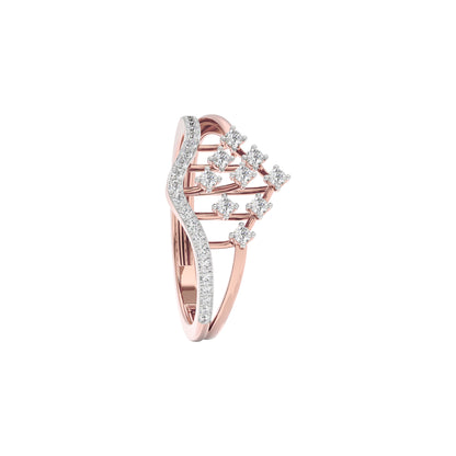 Evangelia Diamond Ring 18 KT / Rose Gold / 22