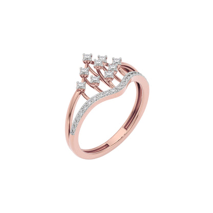 Evangelia Diamond Ring 18 KT / Rose Gold / 22