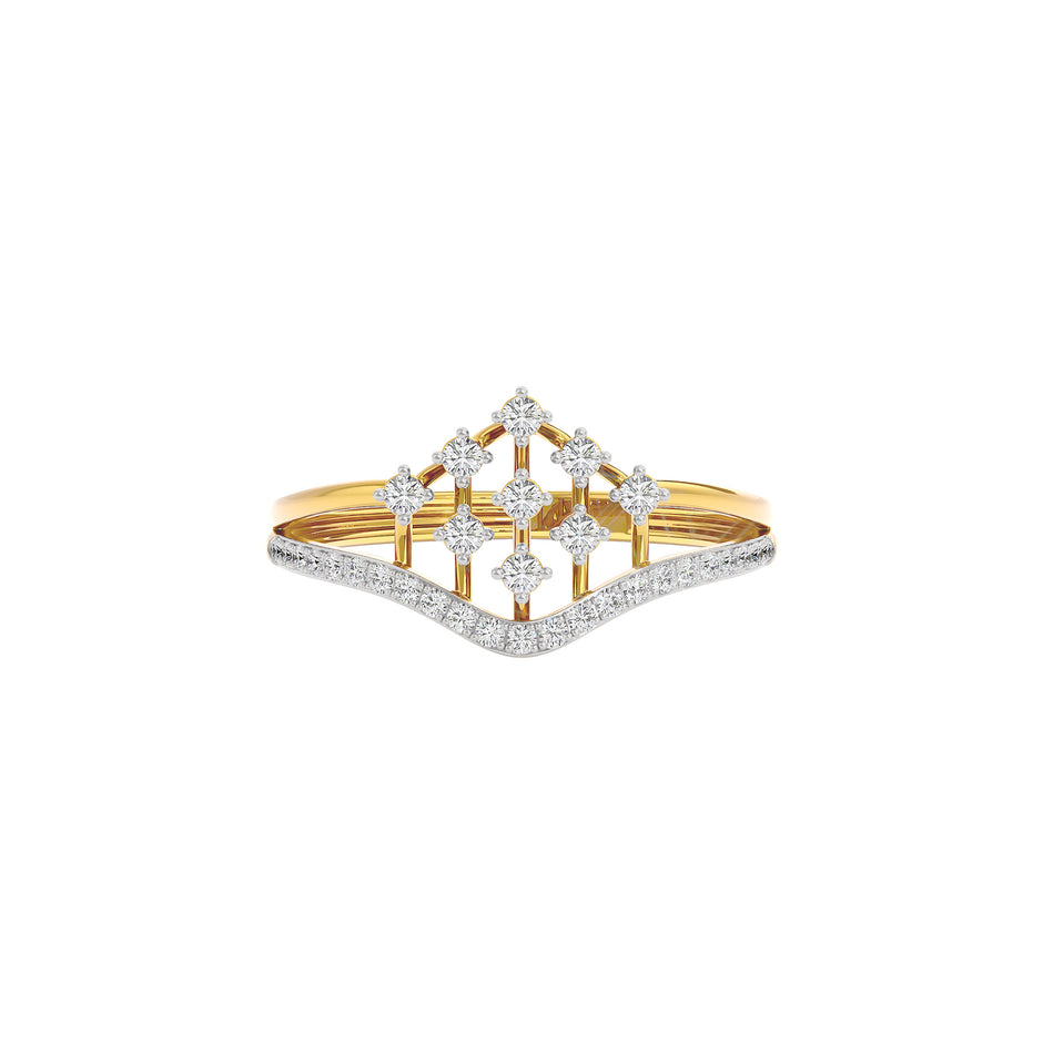 Evangelia Diamond Ring 18 KT / Yellow Gold / 22