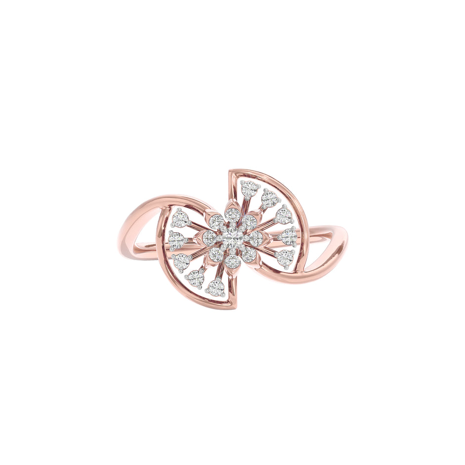 Aponi Diamond Ring 18 KT / Rose Gold / 22