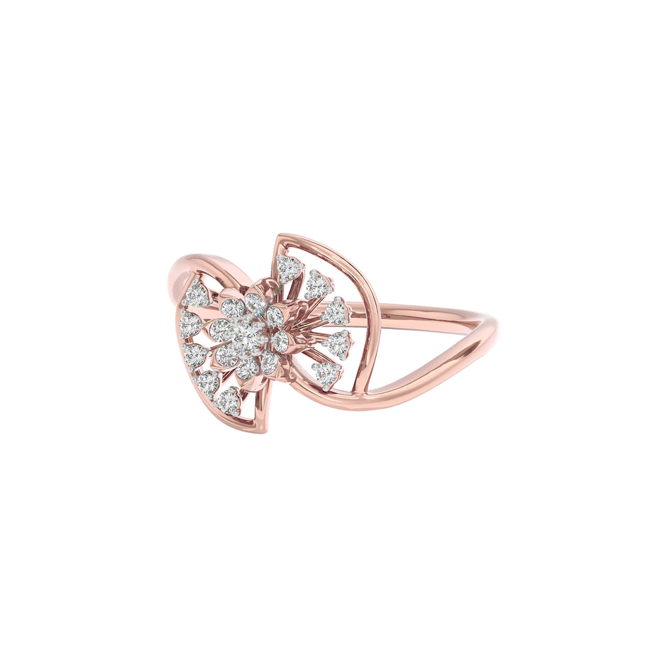 Aponi Diamond Ring 18 KT / Rose Gold / 22