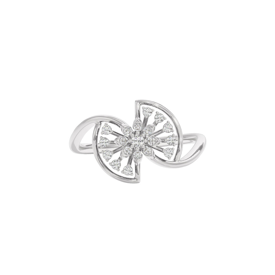 Aponi Diamond Ring 18 KT / White Gold / 22