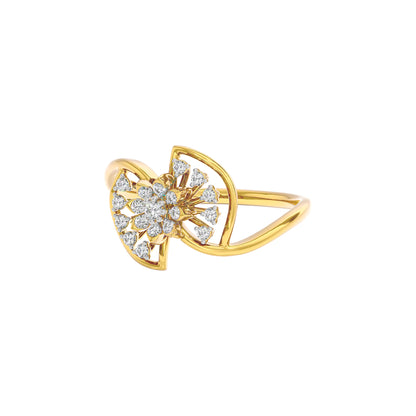 Aponi Diamond Ring 18 KT / Yellow Gold / 22