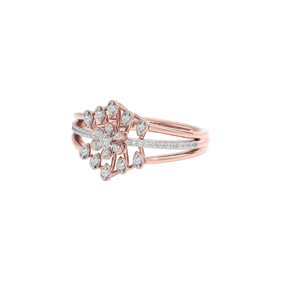 Dawn Diamond Ring 18 KT / Rose Gold / 22