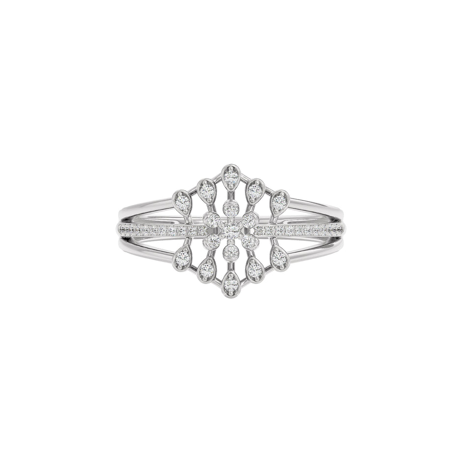Dawn Diamond Ring 18 KT / White Gold / 22