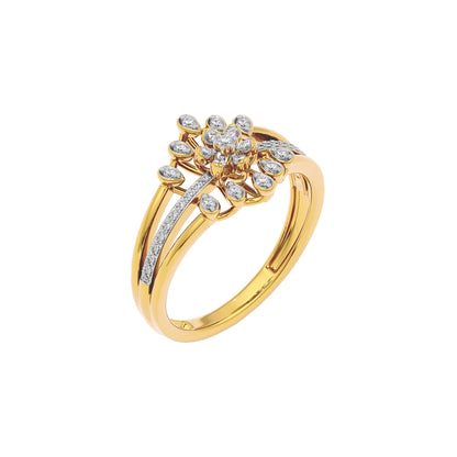 Dawn Diamond Ring 18 KT / Yellow Gold / 22