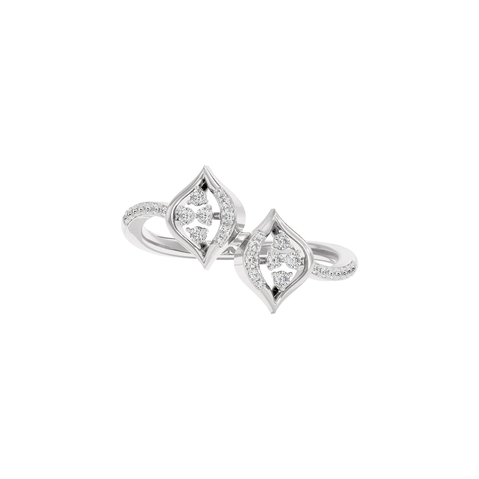 Meira Diamond Ring 18 KT / White Gold / 22