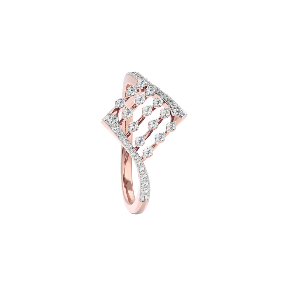Anwar Diamond Ring 18 KT / Rose Gold / 22