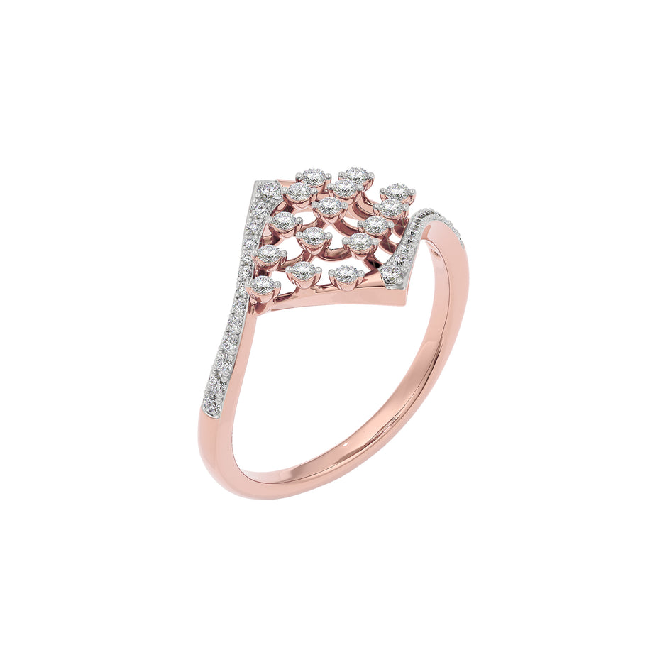 Anwar Diamond Ring 18 KT / Rose Gold / 22