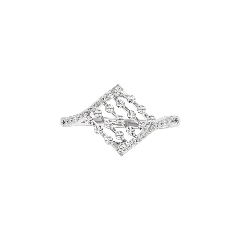 Anwar Diamond Ring 18 KT / White Gold / 22