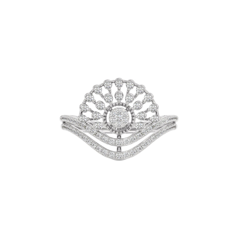 Kenzie Diamond Ring 18 KT / White Gold / 22