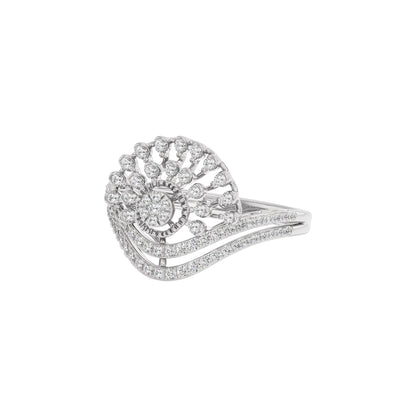 Kenzie Diamond Ring 18 KT / White Gold / 22