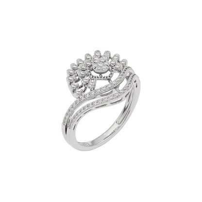 Kenzie Diamond Ring 18 KT / White Gold / 22