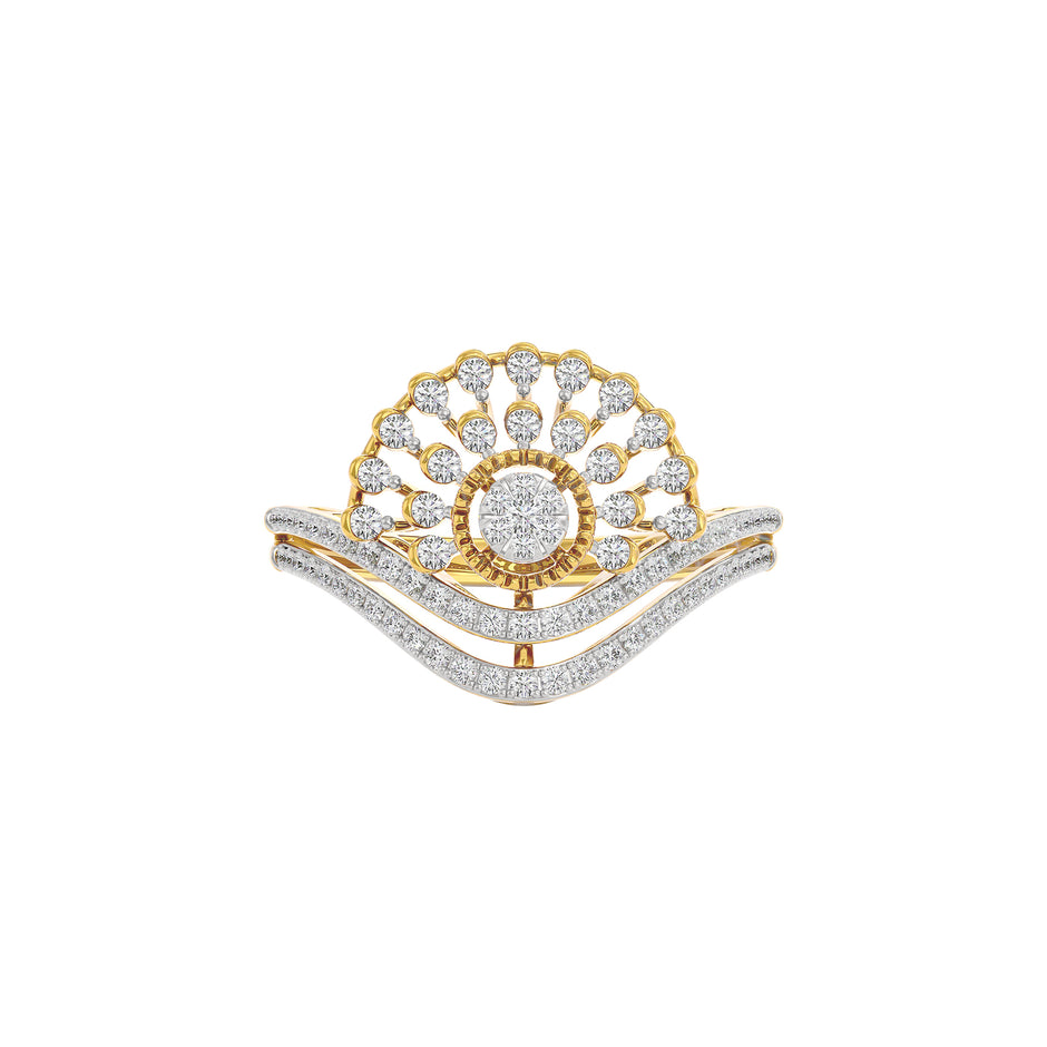 Kenzie Diamond Ring 18 KT / Yellow Gold / 22