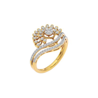 Kenzie Diamond Ring 18 KT / Yellow Gold / 22