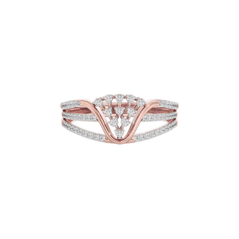 Juliana Diamond Ring 18 KT / Rose Gold / 22