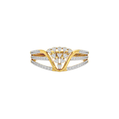 Juliana Diamond Ring 18 KT / Yellow Gold / 22